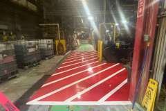 Colored Commercial Epoxy Flooring